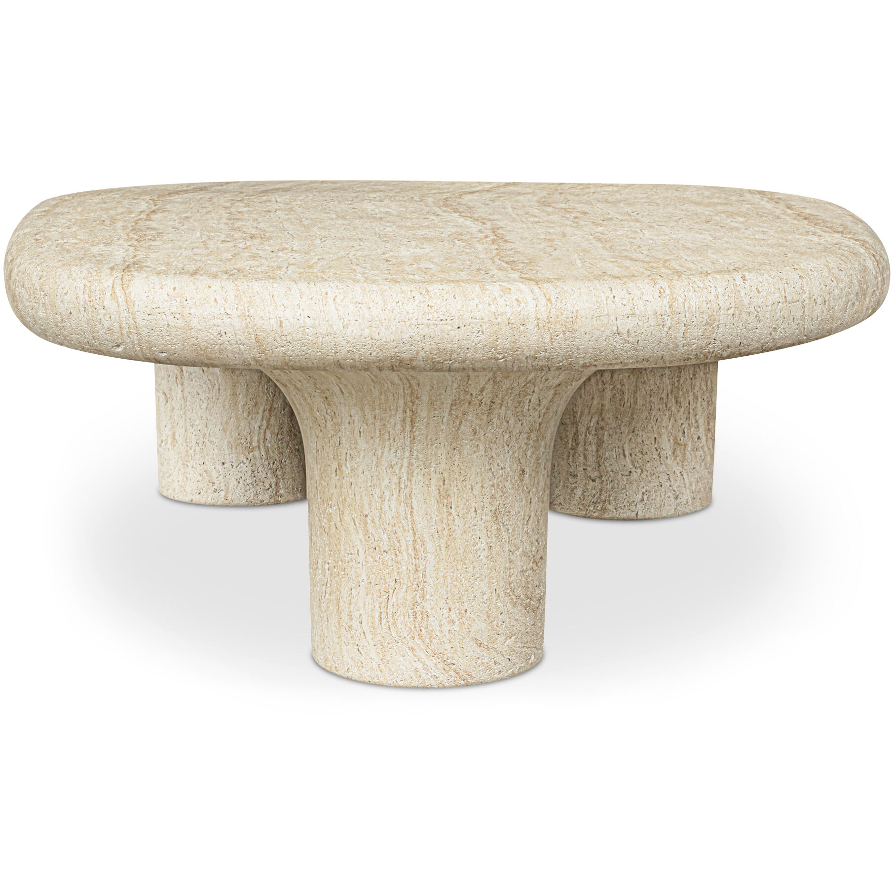 Warby 55 X 42 inch Beige Outdoor Coffee Table